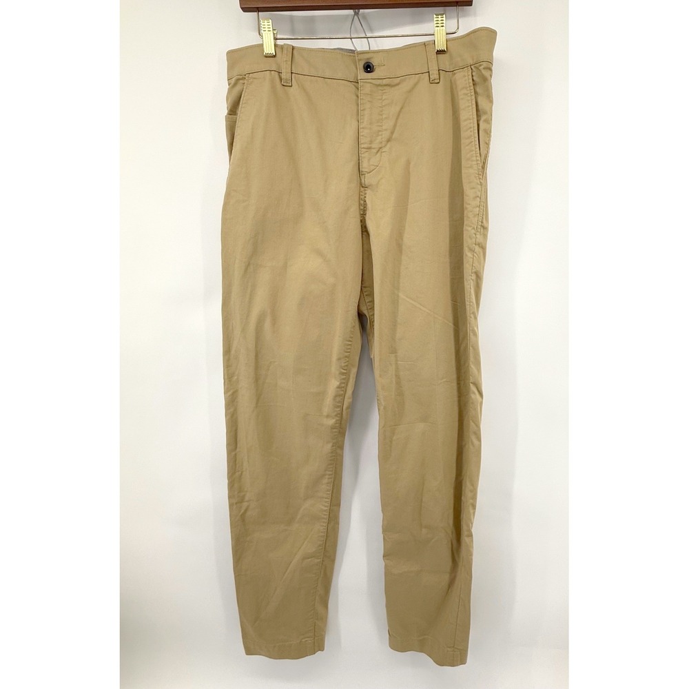 Nike Dri-FIT UV Slim Fit Golf Chino Pants Mens Measures 34x31 Khaki DA4130-297